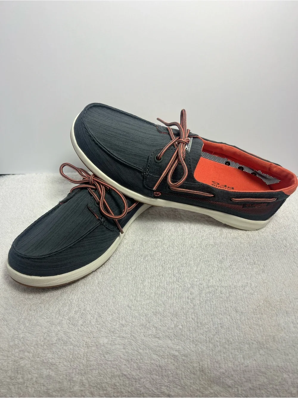 Columbia PFG Delray Loco II Women’s Boat Shoes Graphite/Coral Size 8.5 Casual - Picture 7 of 11
